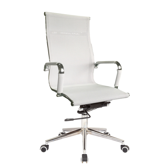 Classic Netting High Back - White