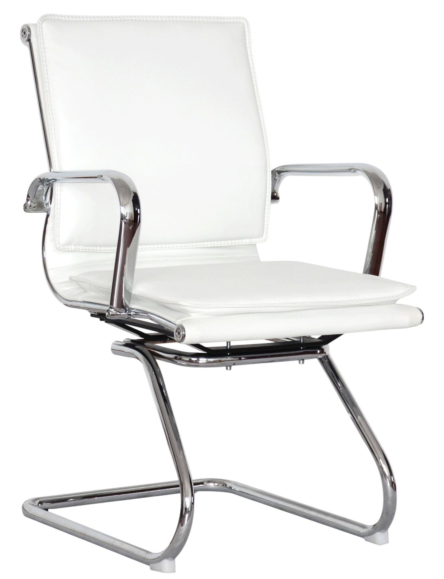 Classic Pleather Flat Cushion Visitor