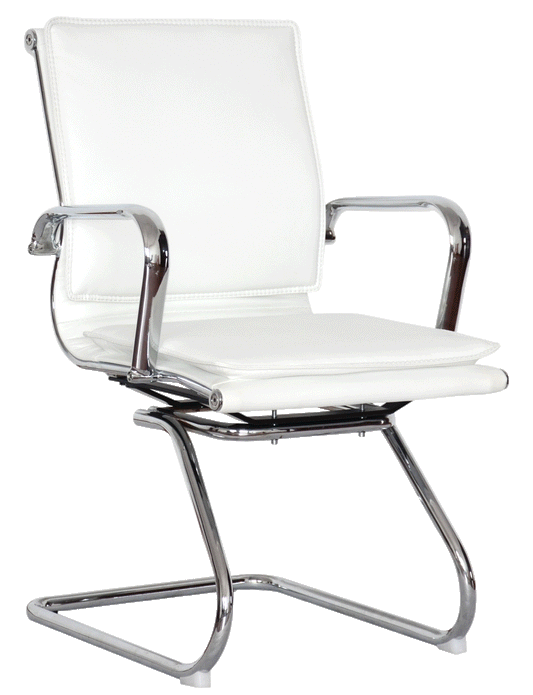 Classic Pleather Flat Cushion Visitor