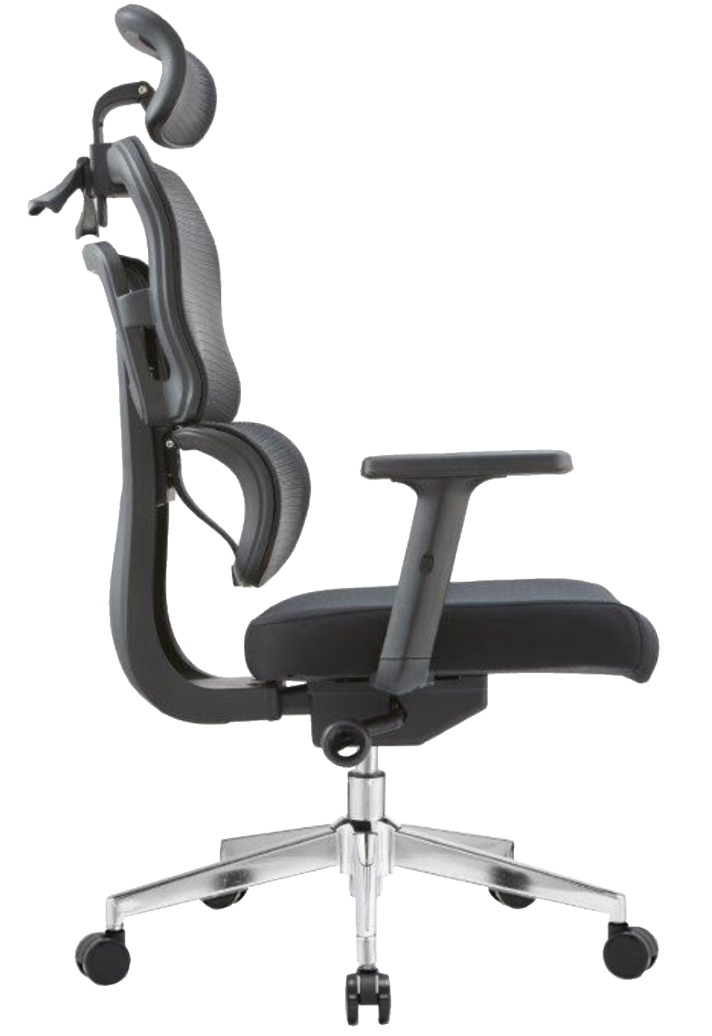 Up--Ergo With Headrest - Black