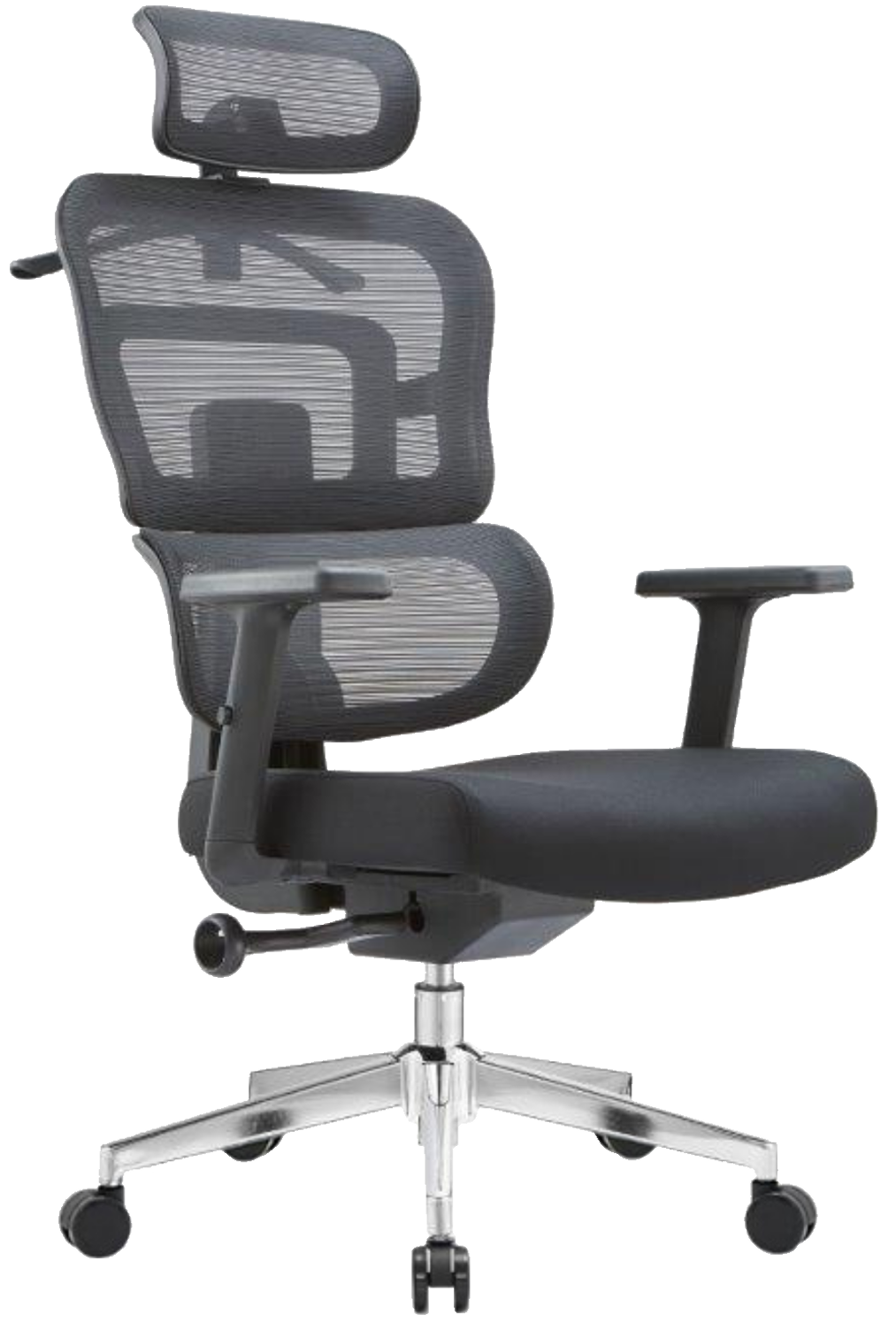 Up--Ergo With Headrest - Black