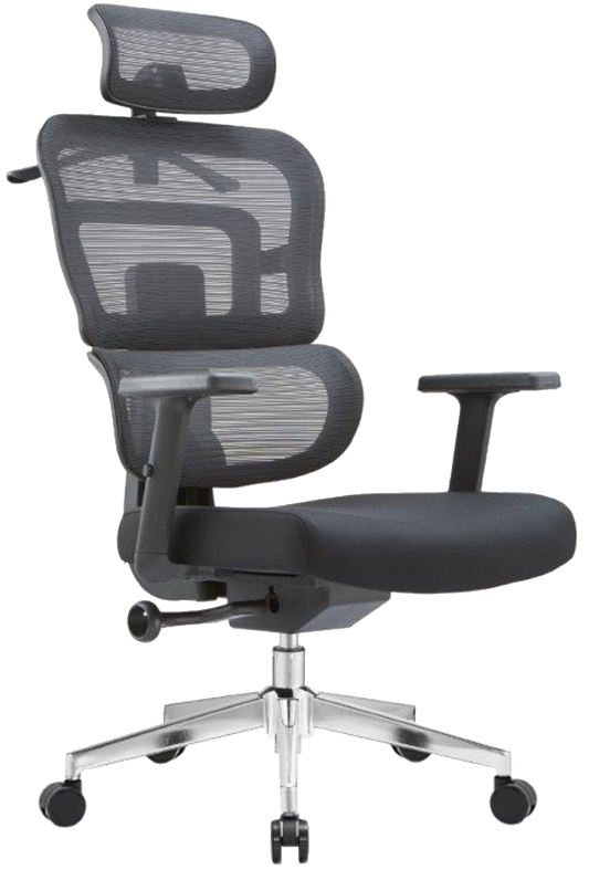 Up--Ergo With Headrest - Black