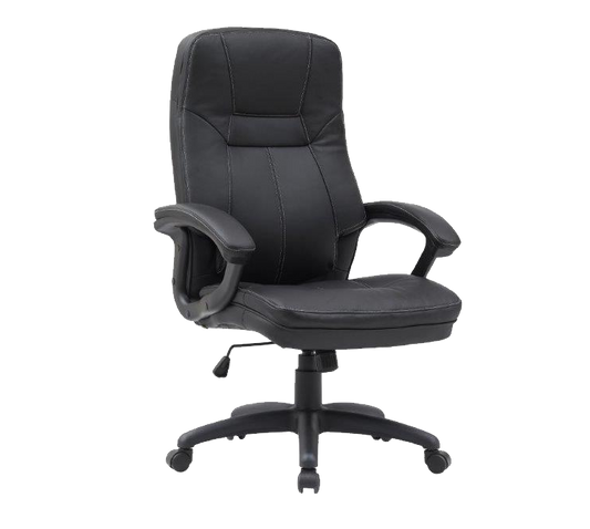 Stud High Back - Black