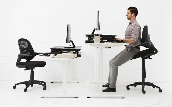 Sit & Stand Chair - Black