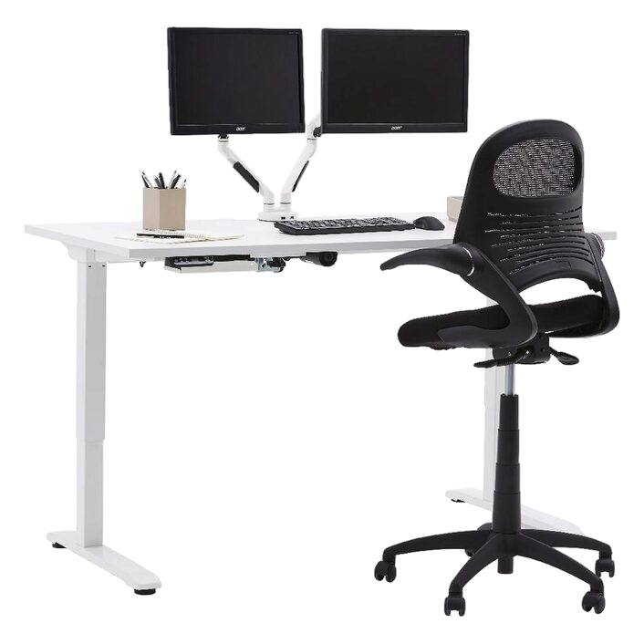 Sit & Stand Chair - Black