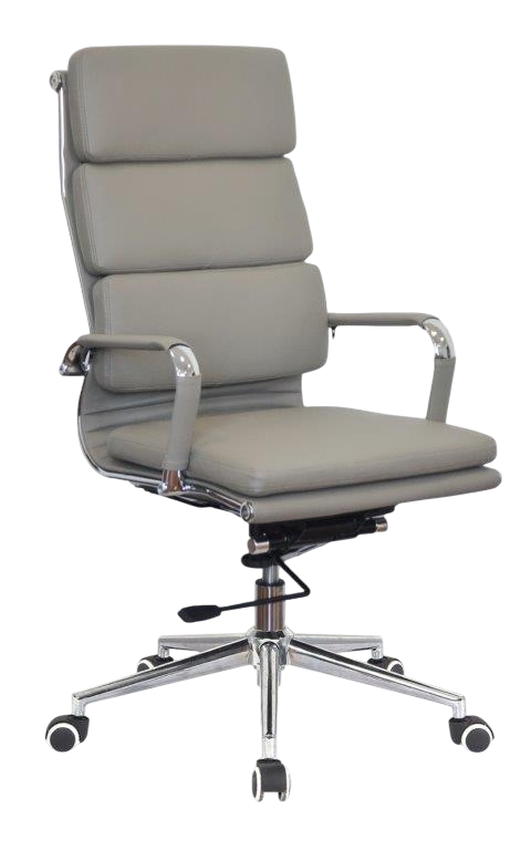 Classic Cushion Pleather High Back