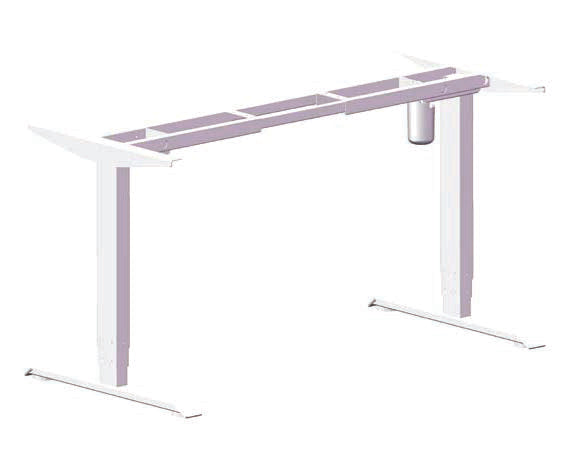 Sit & Stand Desk White
