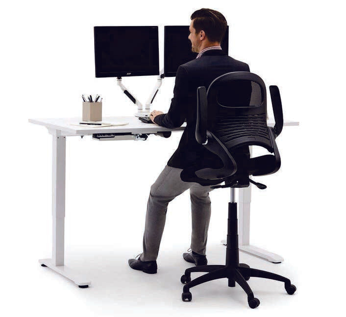 Sit & Stand Chair - Black