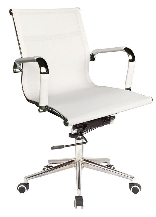 Classic Netting Medium Back - White